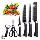 Kit de Facas Chef Completo 6 Peças – Corte Preciso PRO