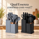 Essenza Completo 19 — Kit Premium de Utensílios de Cozinha