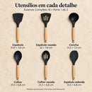 Essenza Completo 19 — Kit Premium de Utensílios de Cozinha