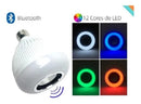 Lâmpada LED com Alto-Falante Bluetooth 2 em 1