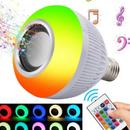 Lâmpada LED com Alto-Falante Bluetooth 2 em 1